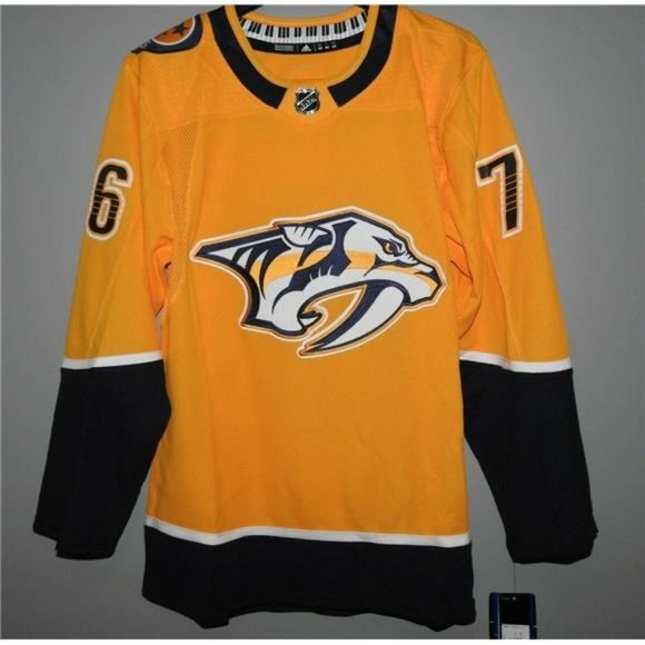 adidas Other - Authentic Adidas NHL Nashville Predators #76 Hockey Jersey New Mens Sizes